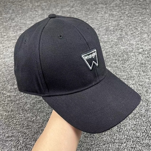 全新 wrangler 黑色弯沿棒球帽 威格男女同款鸭舌帽