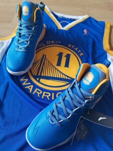 安踏anta 克莱汤普森金州勇士队配色.nba 金州勇士队