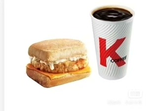 【自动发货】肯德基KFC早餐肯德基早餐一份芝士鸡肉帕尼尼+一