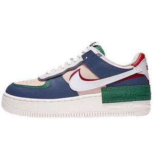 nike 耐克女鞋空军一号airforce 海军蓝配色