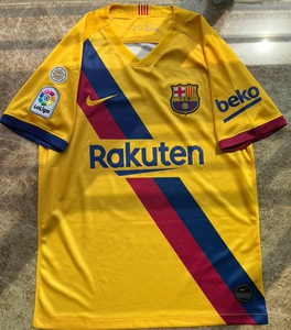 【泰版】巴萨19 20客场球衣 3号皮克 s码衣长70cm左