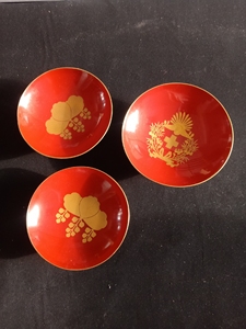 日本明治时期大漆碗带原盒特价出