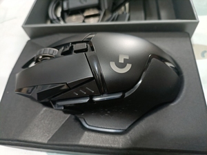 罗技g502创世者无线版游戏鼠标宏rgb电竞专用双模可充电2