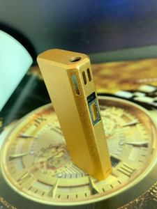 日本古董打火机哈德森12v电池脉冲气体打火机