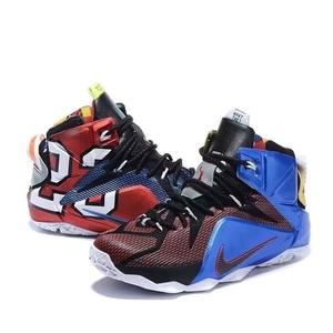 詹姆斯12代篮球鞋鸳鸯lbj11全明星夜光男子气垫实战室内外