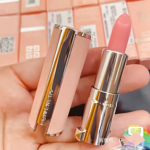 纪梵希润唇膏小粉皮01号,买正装送的小样,滋润保湿,淡化唇纹