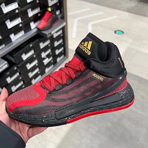 阿迪达斯罗斯11代男子篮球鞋,公牛队配色