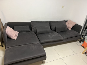 宜家 索德汉沙发 灰色