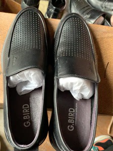 吉祥鸟超轻休闲男鞋2022新款百搭时尚商务男士皮鞋牛皮压花md10230人