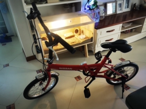 尼桑折叠自行车