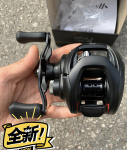 达瓦19款黑蜘蛛100型水滴轮翘嘴鳜鱼鲈鱼轮