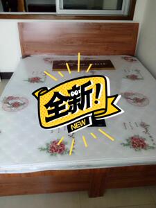 双人床厂家直销床头柜床垫一套出租房木板床单人床双人床 大批量