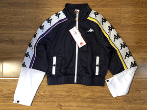 kappa背靠背女士拉链卫衣,m码全新正品吊牌在,美国代购入