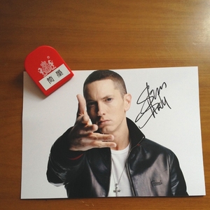 000人付款淘宝eminem 亲笔签名 埃米纳姆 mmlp2 全球限量500sup