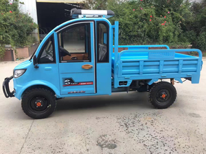 单排四轮皮卡油电两用家用农用好帮手低速电动四轮车油电两用单排