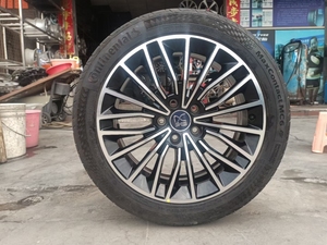 比亚迪汉ev19寸原装原厂轮毂轮胎245/45r19马牌轮胎