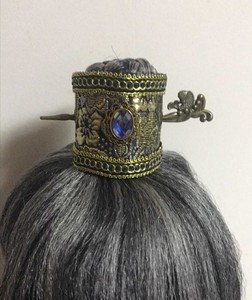 复古古代男汉服头饰摄影服装贵族发簪