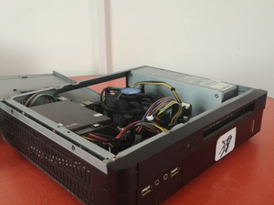 工作室升级置换下来16台mini电脑主机 微型机 翔升b75