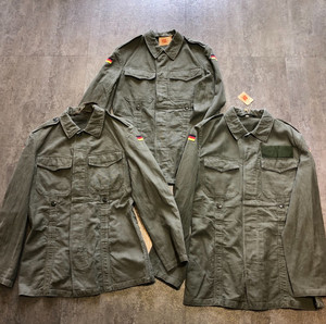 vintage 德军军版灰鼠皮作战夹克