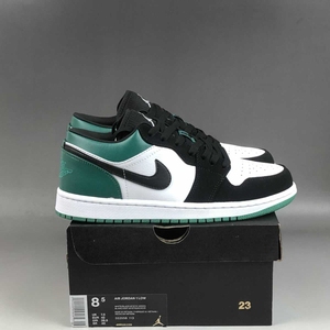 nike 乔丹aj1 黑绿脚趾低帮篮球鞋 男鞋女鞋 板鞋55