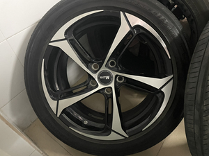 17寸 十代思域 原厂数据 小跑10000公里的刀锋轮毂 原