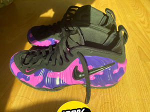 nike喷泡 迷彩紫 紫色 40码