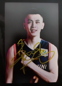 cba辽宁本钢男篮 杨鸣 签名照片6寸