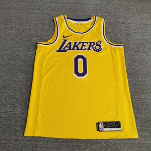 全新正品耐克nike 库兹马湖人队球迷版sw篮球球衣