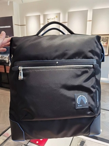 万宝龙montblanc蓝色宣言系列肩背包 可手拎 斜背 套