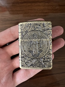 zippo/芝宝zippo古铜盔甲 美版原版圣本笃,唯一在册