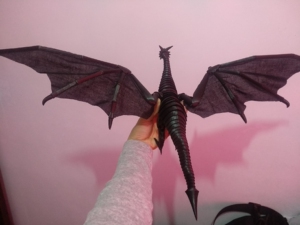 bjd龙模型超可动双足飞龙上古卷轴5兵人坐骑摆件超可动双足飞