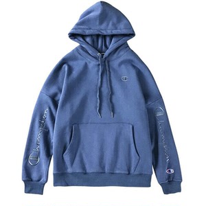 雾霾蓝冠军卫衣