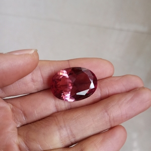 32克拉土耳其苏丹石水铝石变色18x25mm椭圆形戒面主石首