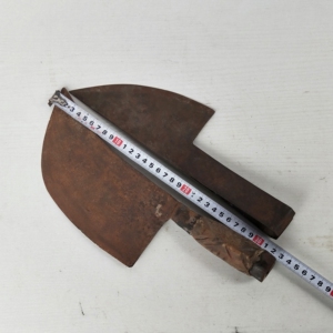 老式手工锻打铁砍骨刀菜刀切片拔毛