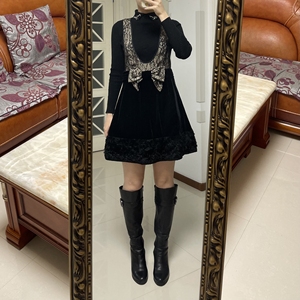 台湾伊蕾春秋冬女裙l