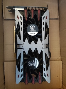 映众gtx760冰龙2g d5带背板 可小刀 成色自定9成新