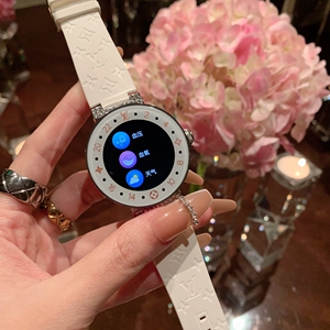lv(智能手表)二代 白陶瓷 镶钻款白表带