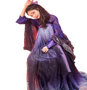 北极星汉服,xl,全新,6米摆,山,赠发簪扇子