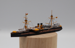 001人付款淘宝【代工】1/700北洋海军 "定远""镇远"号铁甲舰pk模型