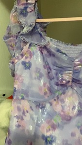 可可尼紫色连衣裙