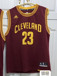 转卖 nba骑士队詹姆斯球衣 rep胶印