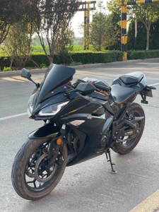 小忍者6代 双杠水冷400cc 2021年出厂 审车保险遥远