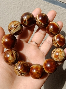 精品天然22mm缅甸根珀手串琥珀蜜蜡根珀手链 送礼佳品 型号