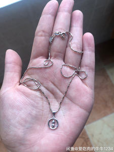 周大福ctf750 italy 香港购入 九成新 链子加吊坠