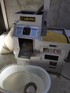 碾米机,鲜米机,韩国进口,品牌一点金,机器正常使用,因为不种