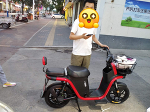 爱玛电动车-小玛u2锂电车,bosch博世电机,48v15a