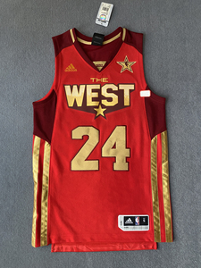 科比 2011全明星 红 正品 阿迪达斯球衣