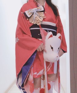 【可换 标价全款】阴阳师cos服神乐浴衣汉服套装衣服樱色金鱼