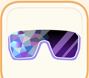 奥比岛明星炫酷墨镜