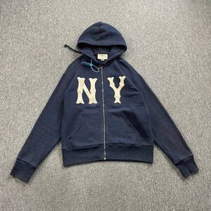gucci x new era 古驰洋基队ny拉链帽衫 xs